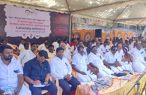 புதுச்சேரி முதல்வர் ரங்கசாமிக்கு நீட், மாநில அந்தஸ்து பற்றி கவலை இல்லை: சிவா விமர்சனம்