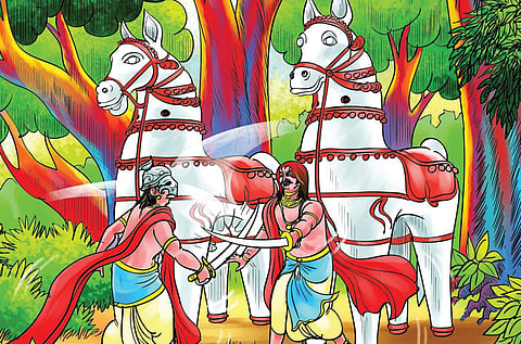 கழுகுக் கோட்டை 10: முகத்தை மறைத்த வீரமும் முகமூடியின் விவேகமும்