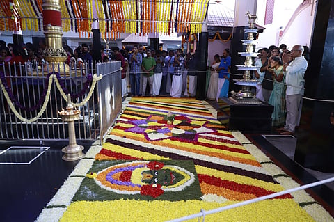 கோவையில் ஓணம் பண்டிகை கொண்டாட்டம் கோலாகலம்