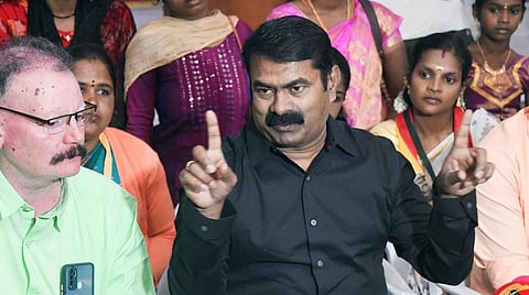 மோடியை எதிர்த்து திமுக வேட்பாளரை நிறுத்தினால் நான் போட்டியில்லை: சீமான் உறுதி