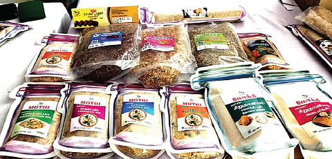 சிறு தானிய மதிப்புக் கூட்டுப் பொருட்கள்.