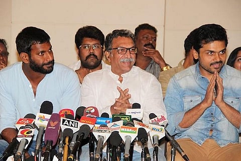 நடிகர் சங்க பொதுக்குழு: படப்பிடிப்பு ரத்து