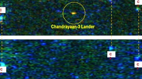 சந்திரயான்-2 விண்கலம் எடுத்த லேண்டர் படங்கள் - இஸ்ரோ வெளியீடு