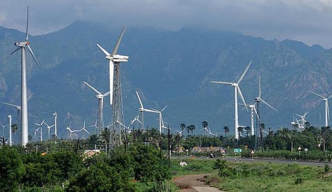 காற்றாலை மூலம் மிக அதிகபட்சமாக 5,414 மெகாவாட் மின்சாரம் உற்பத்தி செய்யப்பட்டுள்ளது