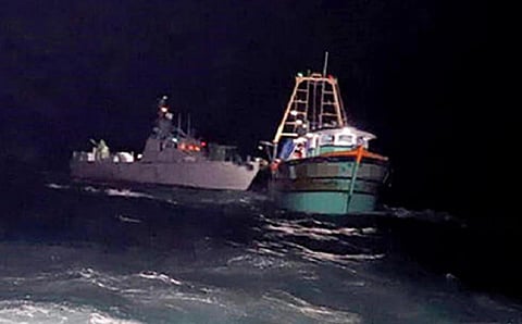 புதுக்கோட்டை மீனவர்கள் 9 பேரை கைது செய்தது இலங்கை கடற்படை
