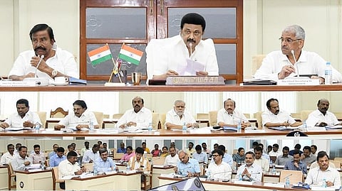 முதல்வர் ஸ்டாலின் தலைமையில் நடந்த பருவமழை முன்னெச்சரிக்கை ஆலோசனைக் கூட்டம்