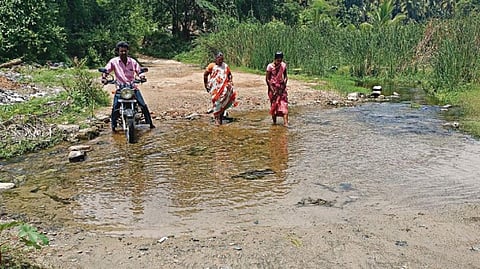 மரிமானப்பள்ளியில் இருந்து மல்லப்பாடிக்குச் செல்லும் கிராம மக்கள் பாம்பாறு ஆற்றில் இறங்கி செல்ல வேண்டி நிலை உள்ளது.