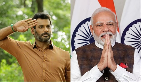 சென்சார் போர்டு ஊழல் விவகாரத்தில் நடவடிக்கை: பிரதமர் மோடிக்கு விஷால் நன்றி