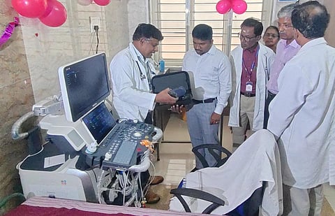 விருதுநகர் அரசு மருத்துவக் கல்லூரி மருத்துவமனைக்கு ரூ.40 லட்சத்தில் இருதய எக்கோ பரிசோதனைக் கருவி