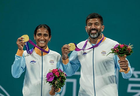 ஆசிய விளையாட்டு டென்னிஸில் இந்திய ஜோடிக்கு தங்கம்