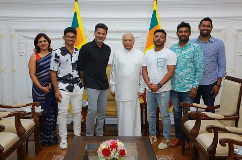 பிரபுதேவா படக்குழுவுக்கு இலங்கை பிரதமர் பாராட்டு