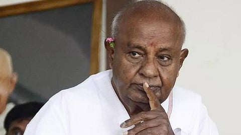 பாஜகவுடன் கூட்டணி வைத்ததால் தேவகவுடாவுக்கு சிக்கல்