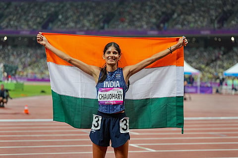 Asian Games 2023 | பருல் சவுத்ரிக்கு 5,000 மீ. ஓட்டத்தில் தங்கம்; தமிழக வீரர் பிரவீன் சித்ரவேலுக்கு வெண்கலம்