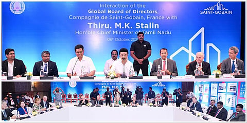 செயிண்ட் கோபைன் நிறுவனத்தின் புதிய உற்பத்தி திட்டம் மற்றும் விரிவாக்கத்தில் 1150 பேருக்கு வேலைவாய்ப்பு: முதல்வர் தகவல்