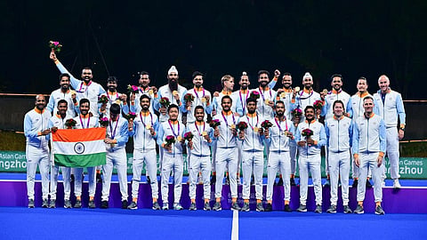 Asian Games 2023 | ஹாக்கியில் தங்கம் வென்றது இந்தியா: முதல்முறையாக 100 பதக்கங்களை வென்று சாதனை படைக்கிறது
