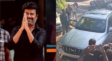 பணகுடிக்கு வந்த நடிகர் ரஜினி: ரசிகர்கள் உற்சாகம்