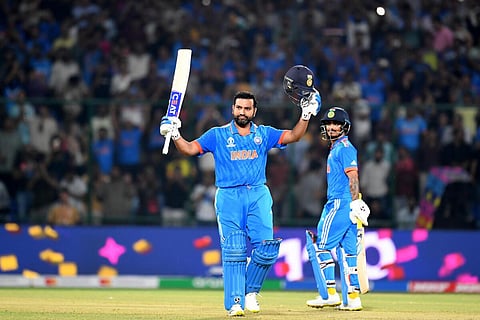ODI WC 2023 | ரோகித் சர்மாவின் சாதனை சதம் - ஆப்கனை எளிதில் வென்றது இந்தியா!