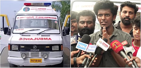 “எனக்கு ஒரு சொந்த கார் கூட கிடையாது. ஆனால்...” - நான்காவது ஆம்புலன்ஸை வழங்கிய நடிகர் பாலா