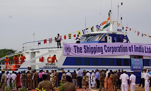 நாகை-காங்கேசன்துறை இடையேயான பயணிகள் கப்பல் போக்குவரத்து நாளையுடன் நிறுத்தம்