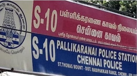 தாம்பரம் அருகே பாஜக பிரமுகர் வீட்டில் மண்ணெண்ணெய் குண்டு வீச்சு