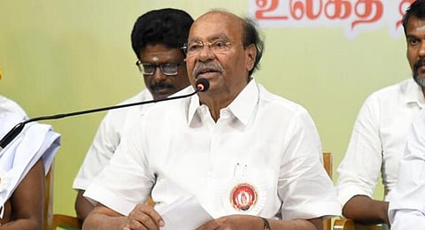 சாதிவாரி கணக்கெடுப்பை தொடர்ந்து நடத்தி இருந்தால் 100 சதவீத இட ஒதுக்கீடு தொடர்ந்திருக்கும்: பாமக கருத்தரங்கில் ராமதாஸ் பேச்சு