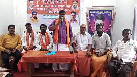 ரூ. ஆயிரம் கோடி மதிப்புள்ள இந்து மகா சபா சொத்துக்களை அறநிலையத் துறையிடம் இருந்து மீட்கப் போராட்டம் - மாநில தலைவர் அறிவிப்பு