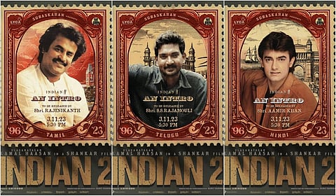 கமல்ஹாசனின் ‘இந்தியன் 2’ அறிமுக வீடியோவை வெளியிடும் ரஜினி, ஆமீர்கான், ராஜமவுலி