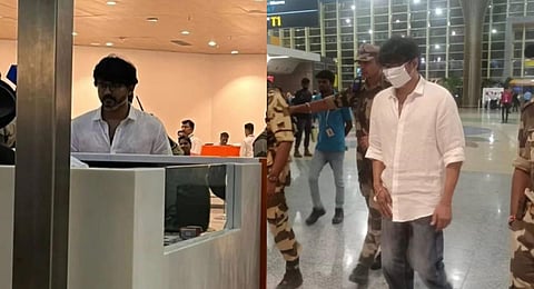 ’விஜய் 68’ அப்டேட்: படப்பிடிப்புக்காக தாய்லாந்து புறப்பட்டார் விஜய்