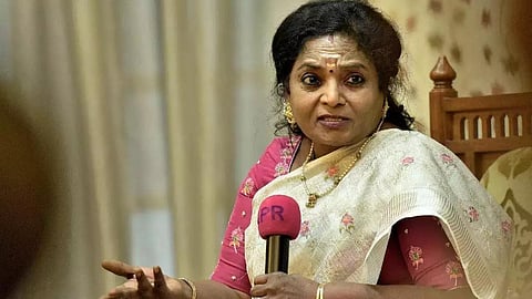 தெலங்கானா ஆளுநர் தமிழிசை சவுந்தரராஜன்