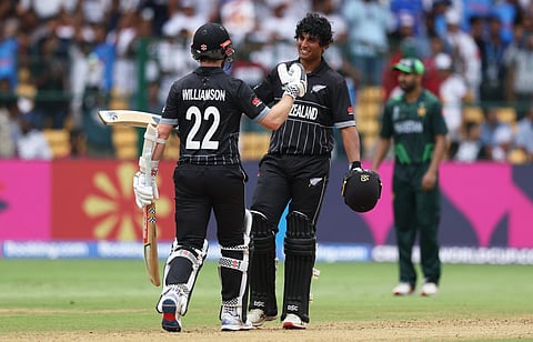 ODI WC 2023 | நியூஸி.யின் ரச்சின், கேன் அதிரடி - பாகிஸ்தானுக்கு 402 ரன்கள் இலக்கு
