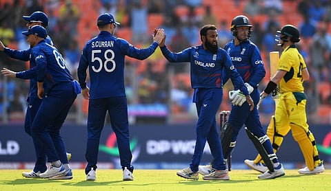 ODI WC 2023 | கட்டுப்படுத்திய இங்கிலாந்து பவுலர்கள் - ஆஸ்திரேலியா 286 ரன்கள் சேர்ப்பு