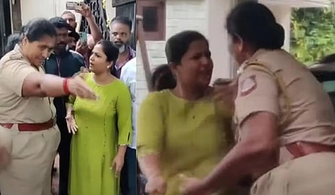 நடிகை ரஞ்சனா நாச்சியார் கைதானபோது