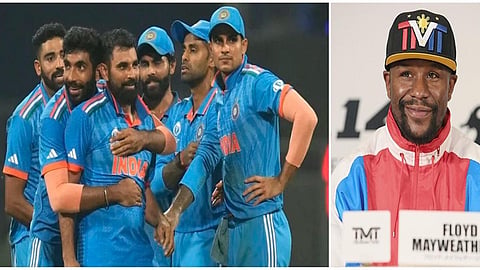 ODI WC Final | இந்திய அணியை வாழ்த்திய குத்துச்சண்டை வீரர் ஃபிளாயிட் மேவெதர்!