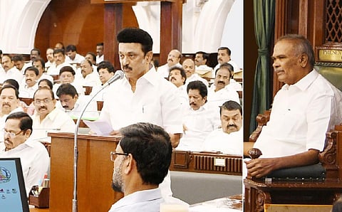 10 மசோதாக்கள் | ஆளுநரை சாடிய ஸ்டாலின் முதல் அதிமுக, பாஜக ரியாக்‌ஷன் வரை - பேரவையில் நடந்தது என்ன?