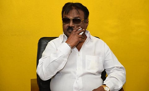 தேமுதிக தலைவர் விஜயகாந்த் மருத்துவமனையில் அனுமதி