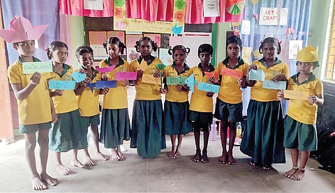 படைப்பாளிகளான மாணவர்கள்...