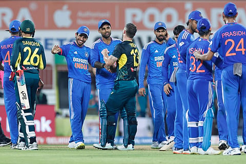IND vs AUS 2-வது டி20 | பிரசித் கிருஷ்ணா, ரவி பிஷ்னோய் அசத்தல் - இந்தியா 44 ரன்களில் வெற்றி