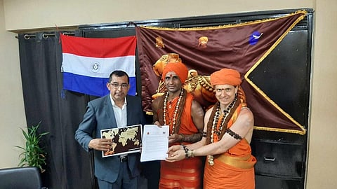 நித்தியானந்தாவின் கைலாசாவுடன் ஒப்பந்தம் செய்த பராகுவே அமைச்சரின் பதவி பறிப்பு