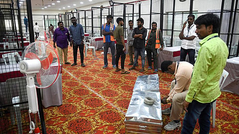 மத்திய பிரதேசம், ராஜஸ்தான், சத்தீஸ்கர், தெலங்கானா தேர்தல்: வாக்கு எண்ணிக்கை தொடங்கியது