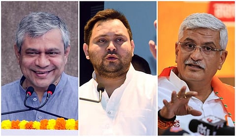 3 மாநிலங்களில் பாஜக வெற்றி முகம்... காங். வசமாகும் தெலங்கானா - தலைவர்கள் ரியாக்‌ஷன் என்ன?