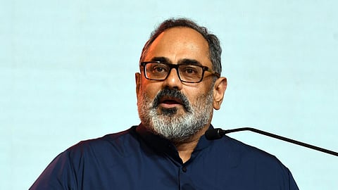 மத்திய இணையமைச்சர் ராஜீவ் சந்திரசேகர்
