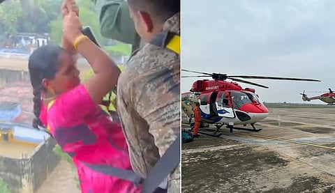 தூத்துக்குடி வெள்ள மீட்புப் பணியில் ஹெலிகாப்டருடன் கூடிய ரோந்துக் கப்பல் நிறுத்தம்: மத்திய அரசு