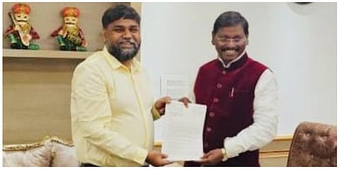 தமிழகத்தில் பழங்குடி மக்கள் நலனுக்காக மத்திய அமைச்சரிடம் திமுக எம்.பி மனு