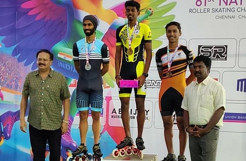 61வது தேசிய ரோலர் ஸ்கேட்டிங் சாம்பியன்ஷிப்  போட்டி: தமிழ்நாடு அணி சாம்பியன் பட்டம் வென்றது