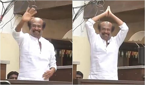 ரசிகர்களுக்கு புத்தாண்டு வாழ்த்து கூறிய நடிகர் ரஜினிகாந்த்