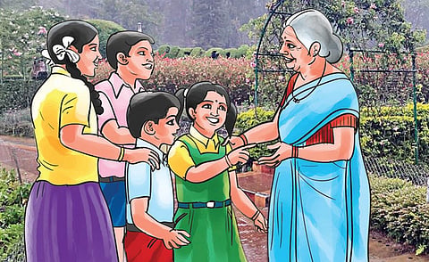 கொஞ்சம் technique கொஞ்சம் English: 263: கைகளை அசைத்து வாழ்த்து சொல்வோம்!