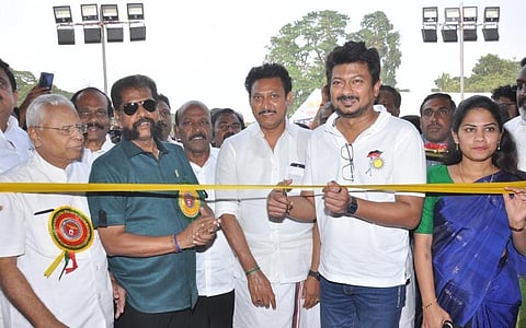 47-வது சென்னைப் புத்தக காட்சியை அமைச்சர்  உதயநிதி தொடங்கி வைத்தார்