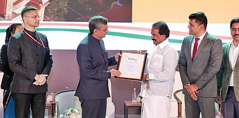 ‘திறந்தவெளி கழிப்பிடம் இல்லாத நகரம்’ - திருச்சி மாநகராட்சிக்கு மத்திய அரசின் விருது