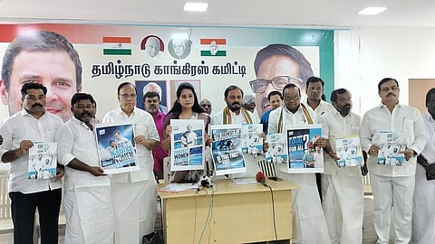 10 ஆண்டுகால பாஜக ஆட்சியில் ஜனநாயகம், அரசியலமைப்பு பாதிப்பு: அகில இந்திய காங்கிரஸ் நிர்வாகிகள் குற்றச்சாட்டு