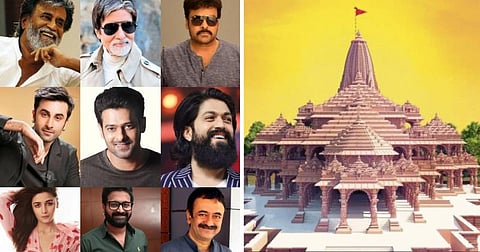 அயோத்தியில் குவிந்த பிரபலங்கள்